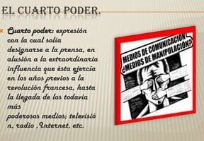 ¿Por qué se llama a la prensa el cuarto poder? ¿Por qué se llama a la prensa el cuarto poder?