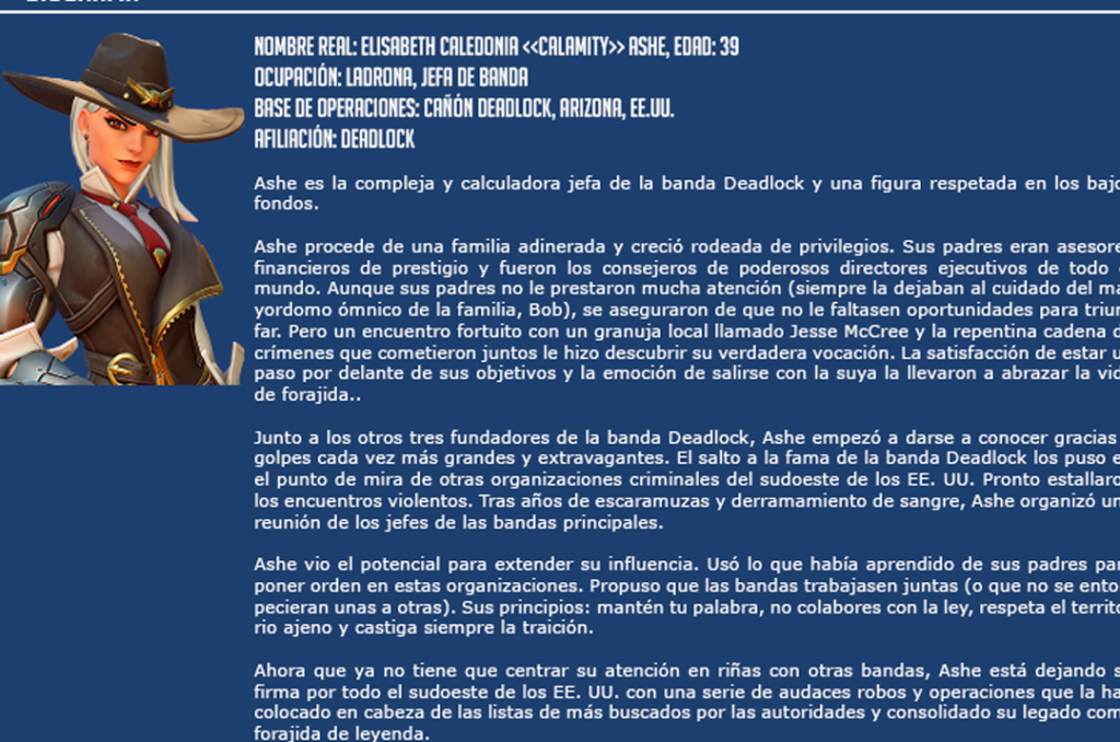 ¿Por qué se llama Ashe Azul? ¿Por qué se llama Ashe Azul?