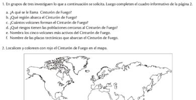 ¿Por qué se llama cinturón de fuego?