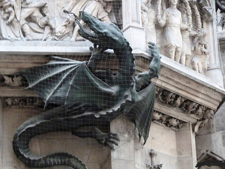 ¿Por qué se llama el dragón gótico?
