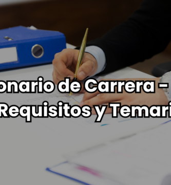 ¿Por qué se llama funcionario de carrera?