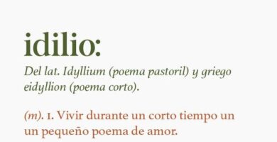 ¿Por qué se llama ídila?