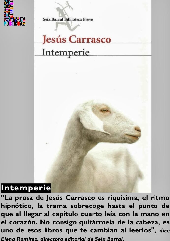 ¿Por qué se llama Intemperie el libro de Jesús Carrasco?