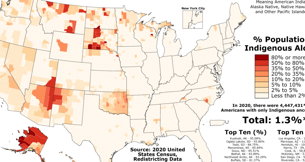 ¿Por qué se llaman indígenas a los nativos americanos?
