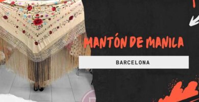 ¿Por qué se llama mantón de Manila?