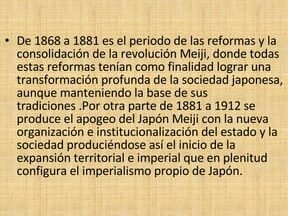 ¿Por qué se llama Revolución Meiji?