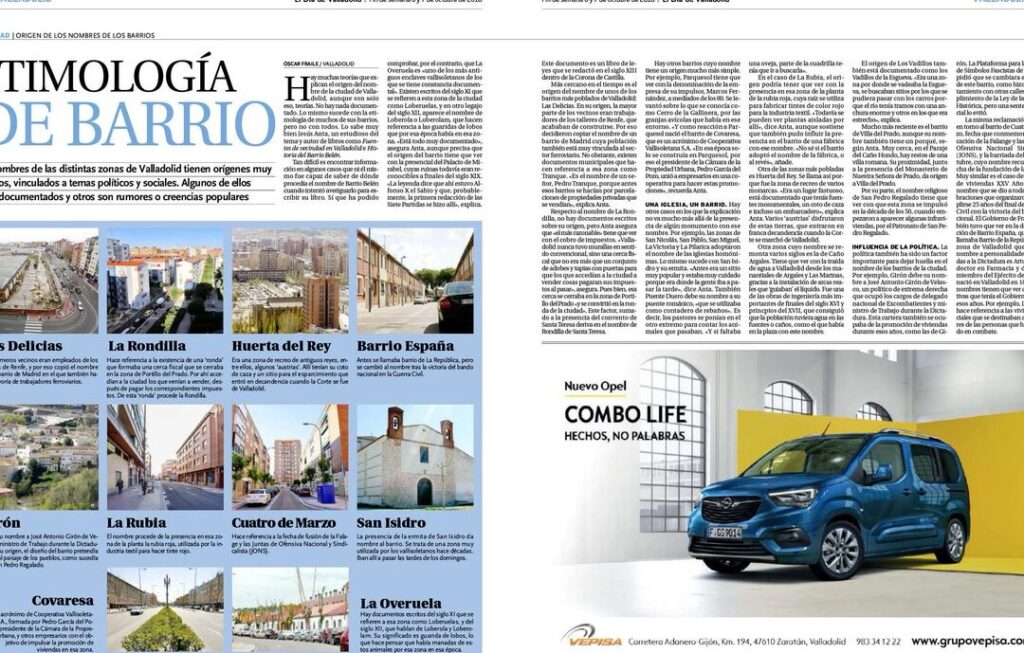 ¿Por qué se llama Rondilla el barrio de Valladolid?