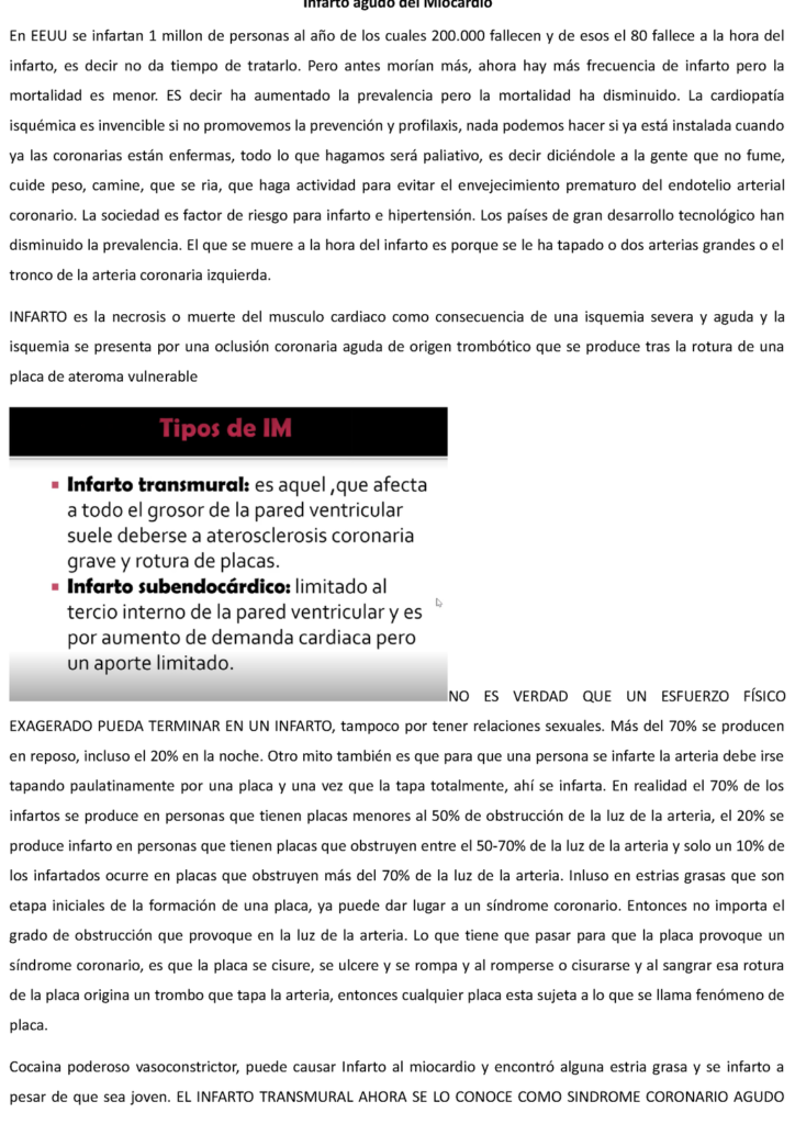 ¿Por qué se llama transmural al infarto? ¿Por qué se llama transmural al infarto?