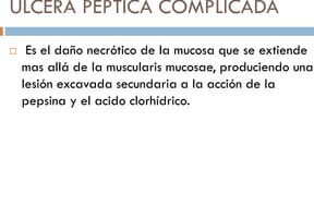 ¿Por qué se llama úlcera péptica? ¿Por qué se llama úlcera péptica?