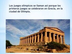 ¿Por qué se llaman Olimpiadas?